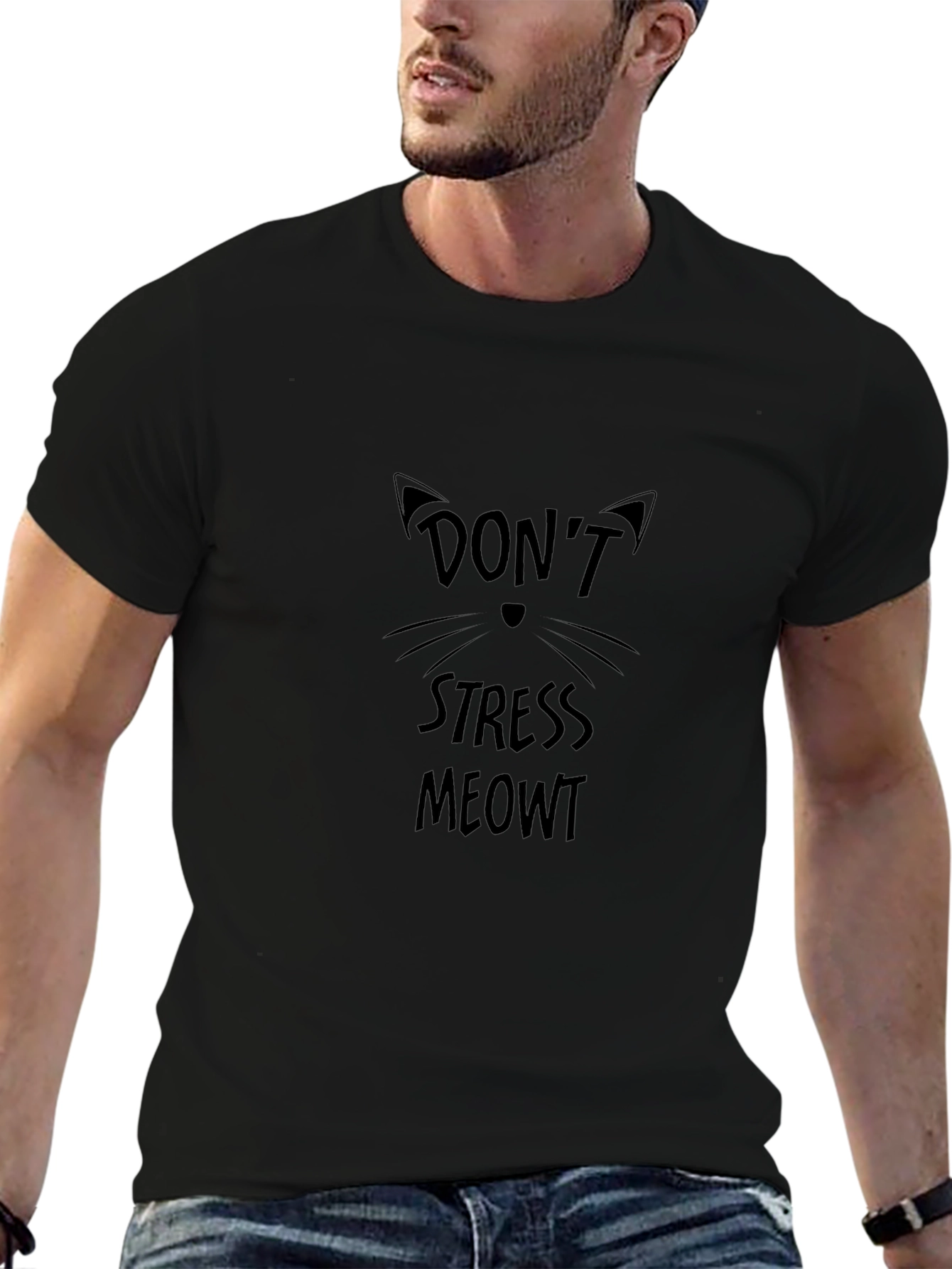 Dont Stress Meowt Graphic Tee