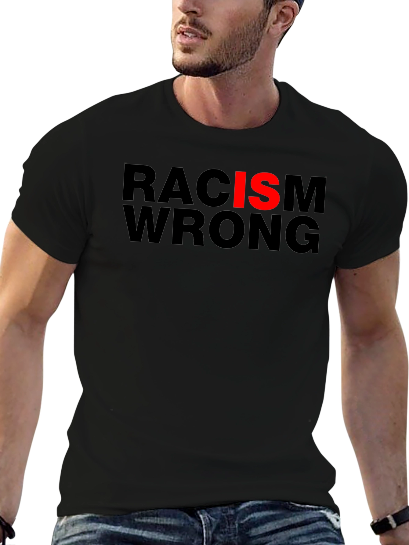 Racism Is Wrong T-Shirt - Anti-Racism Tee