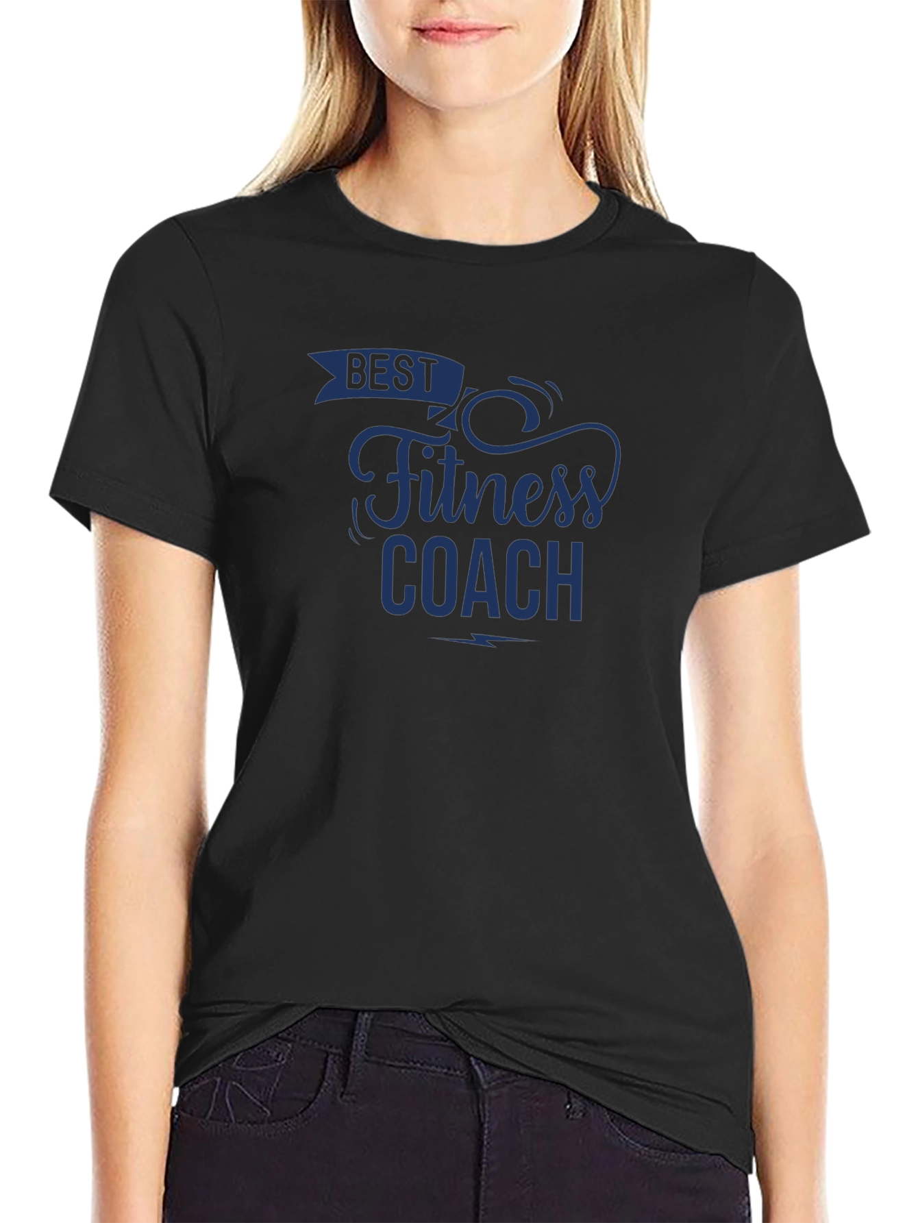 Best Fitness Coach T-Shirt - Motivational Gym Apparel