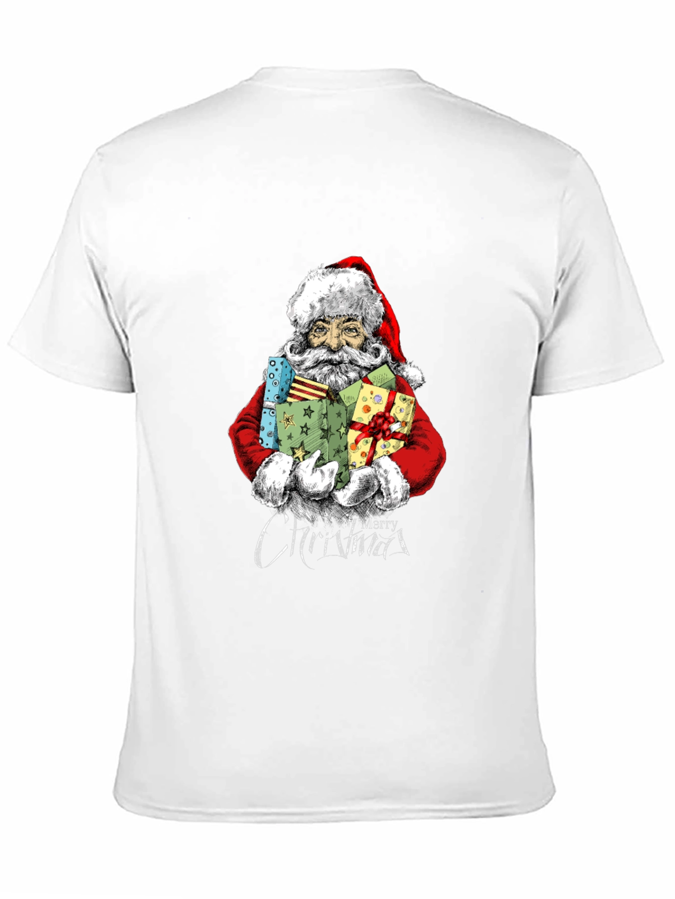 Festive Santa Claus Christmas T-Shirt