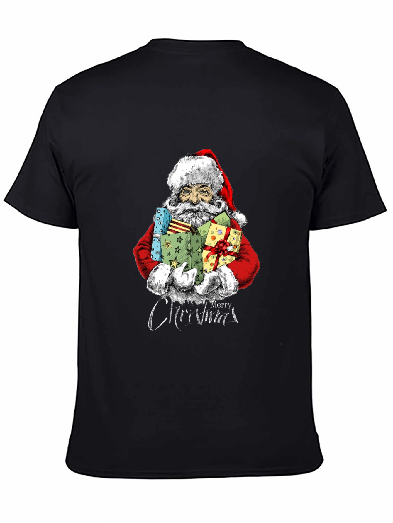 Festive Santa Claus Christmas T-Shirt