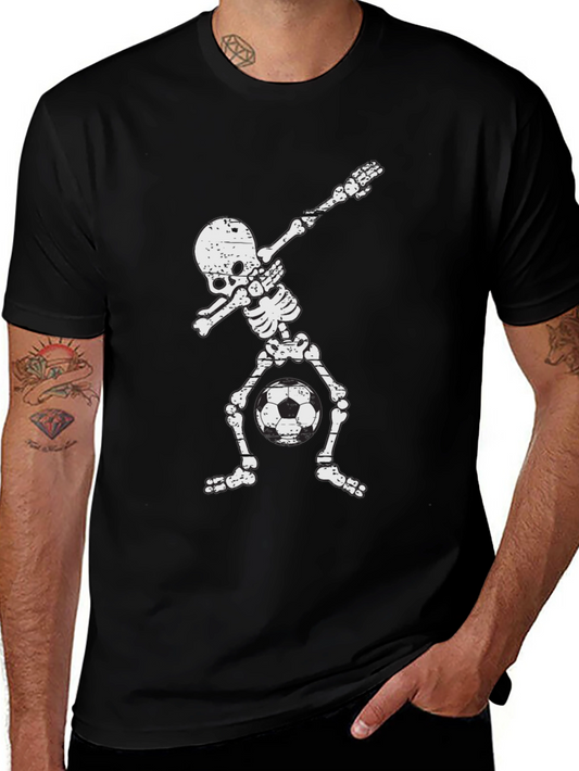 Skeleton Dab Soccer T-Shirt