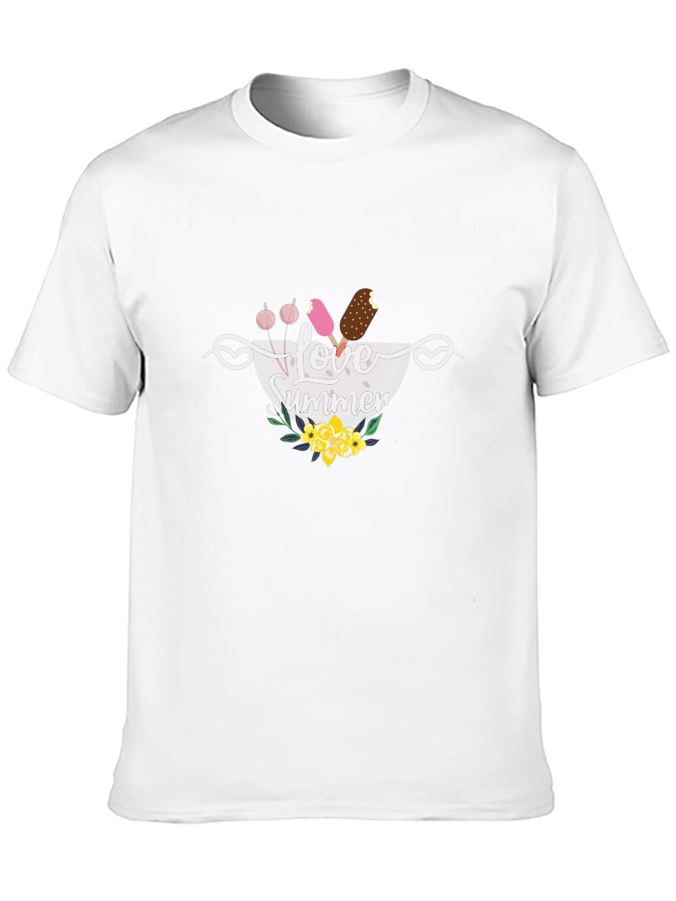 Love Summer Graphic Tee - Black