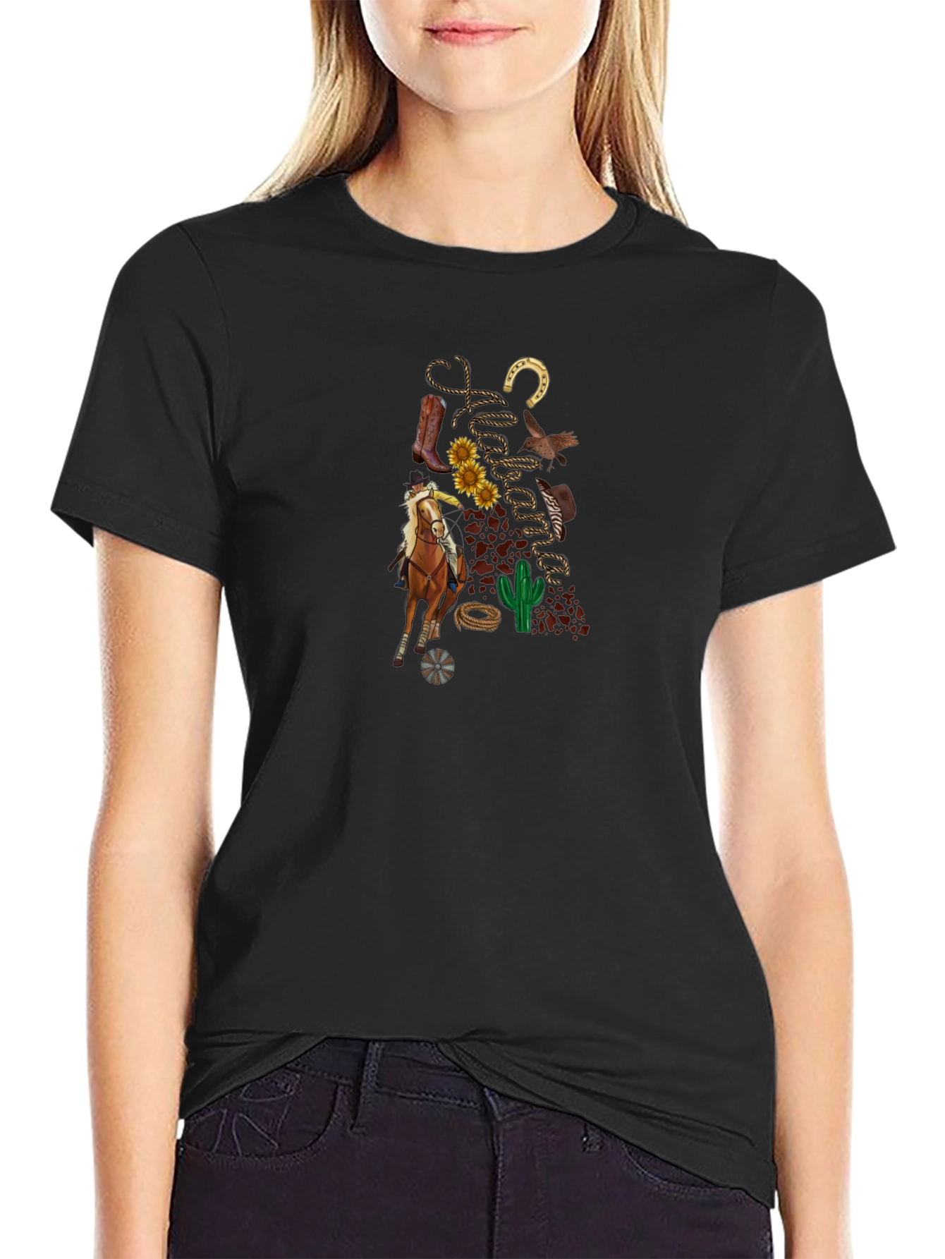 Cowgirl T-Shirt - Western Style