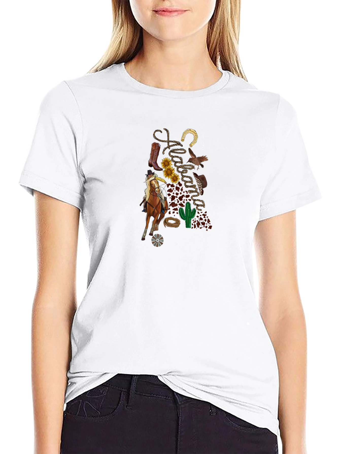 Cowgirl T-Shirt - Western Style