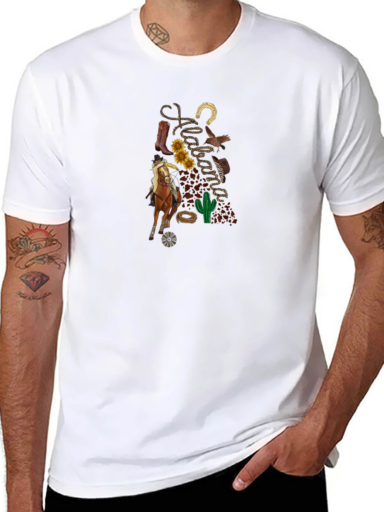 Cowgirl T-Shirt - Western Style