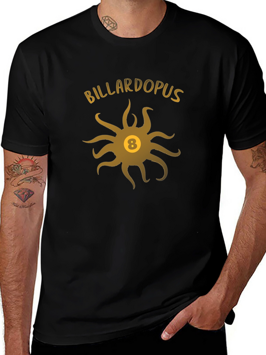 Billardopus T-Shirt - Octopus Billiards Design