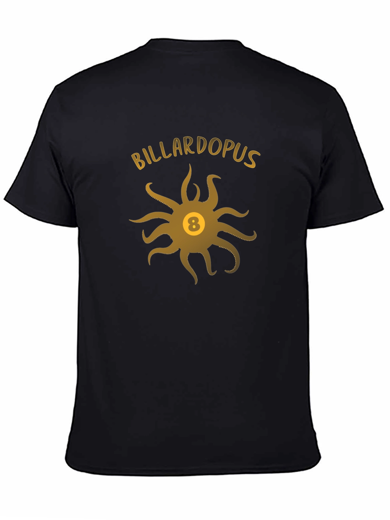 Billardopus T-Shirt - Octopus Billiards Design