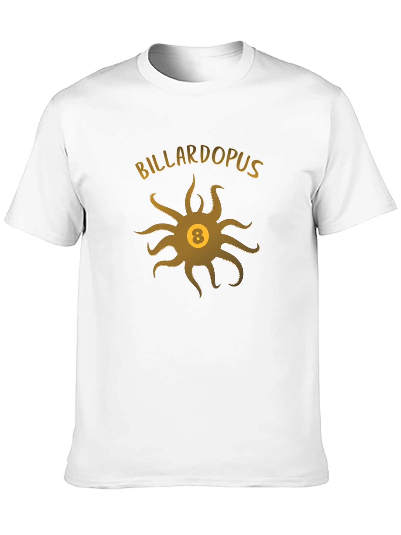 Billardopus T-Shirt - Octopus Billiards Design