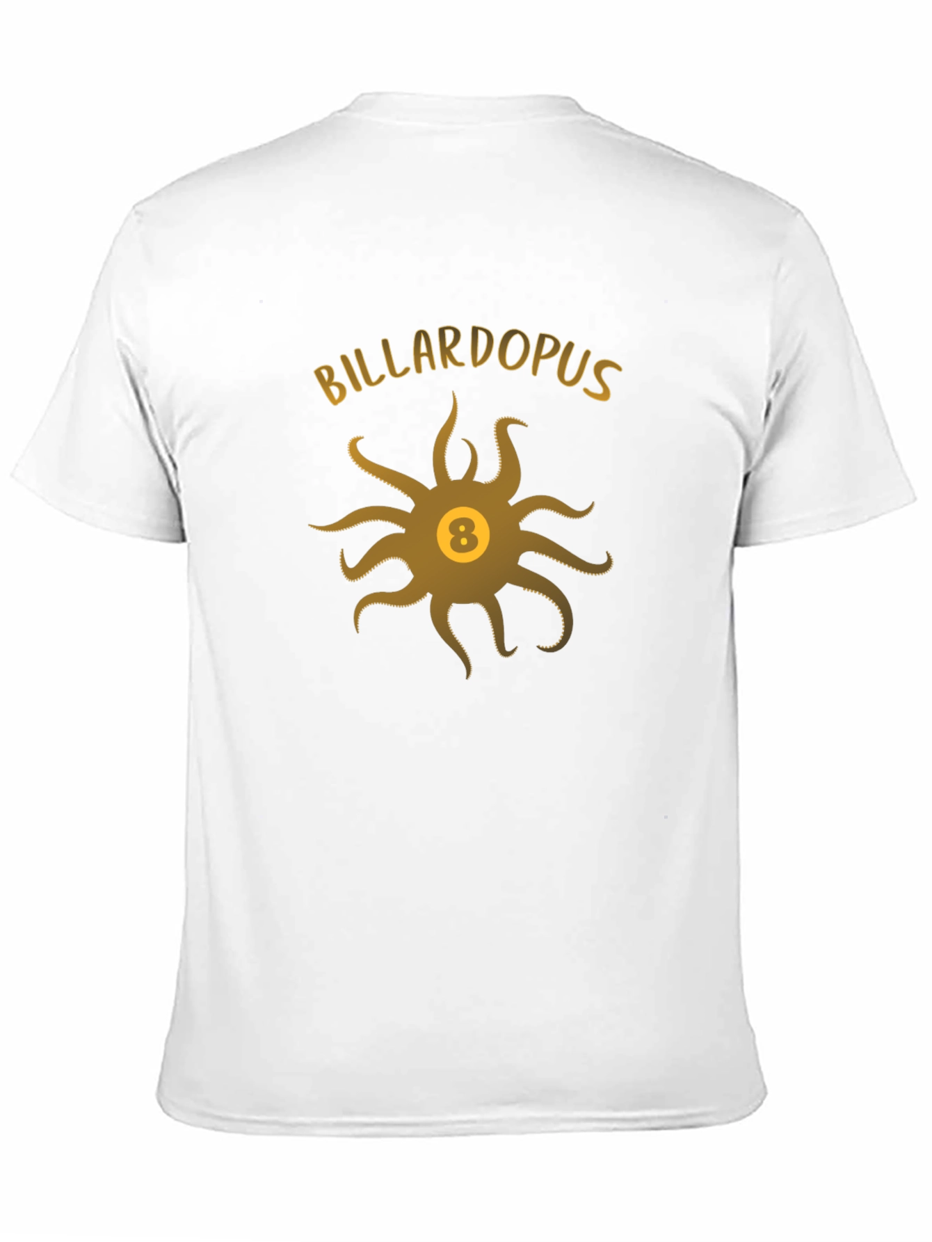 Billardopus T-Shirt - Octopus Billiards Design