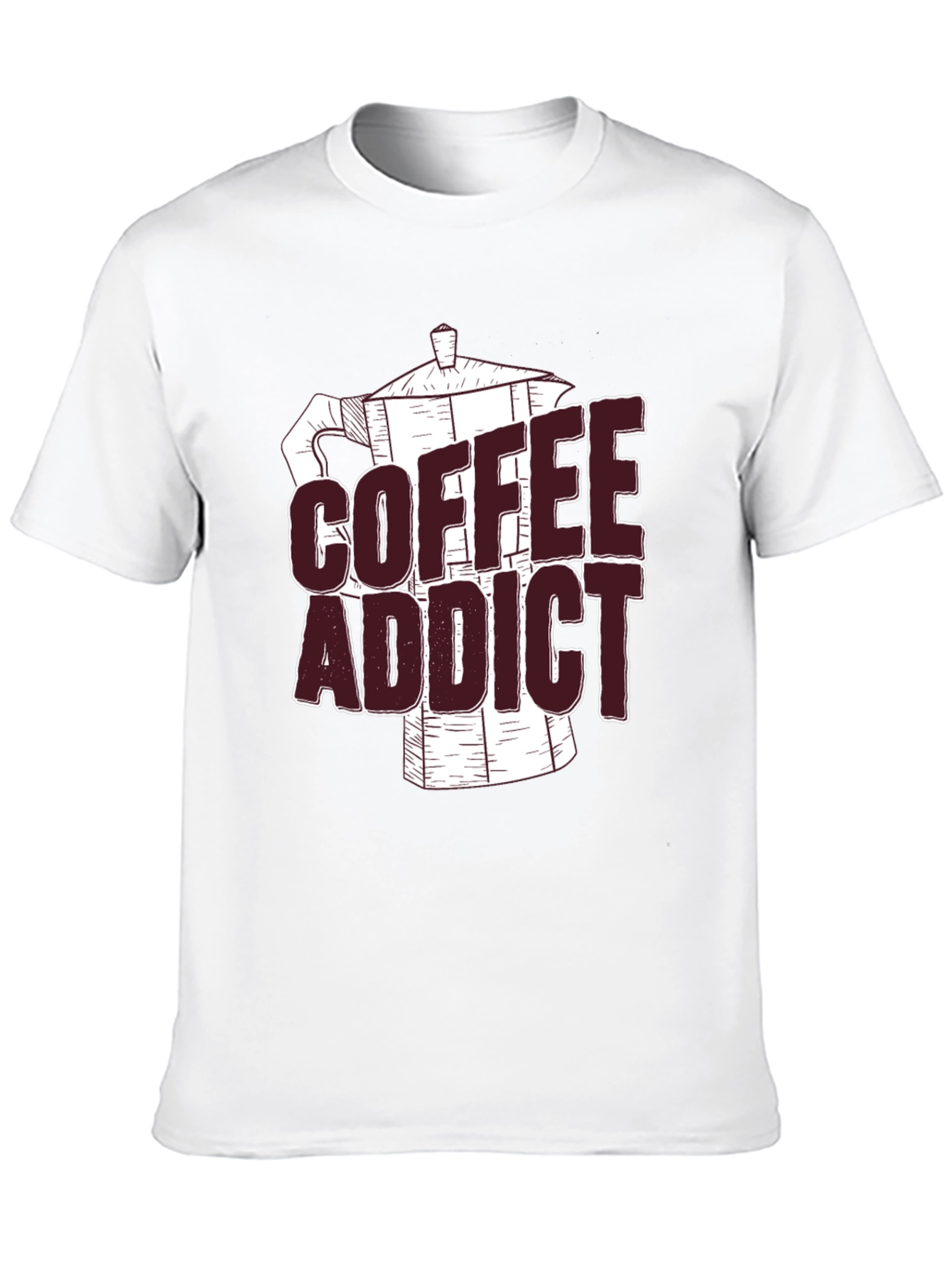 Coffee Addict Black Graphic Tee