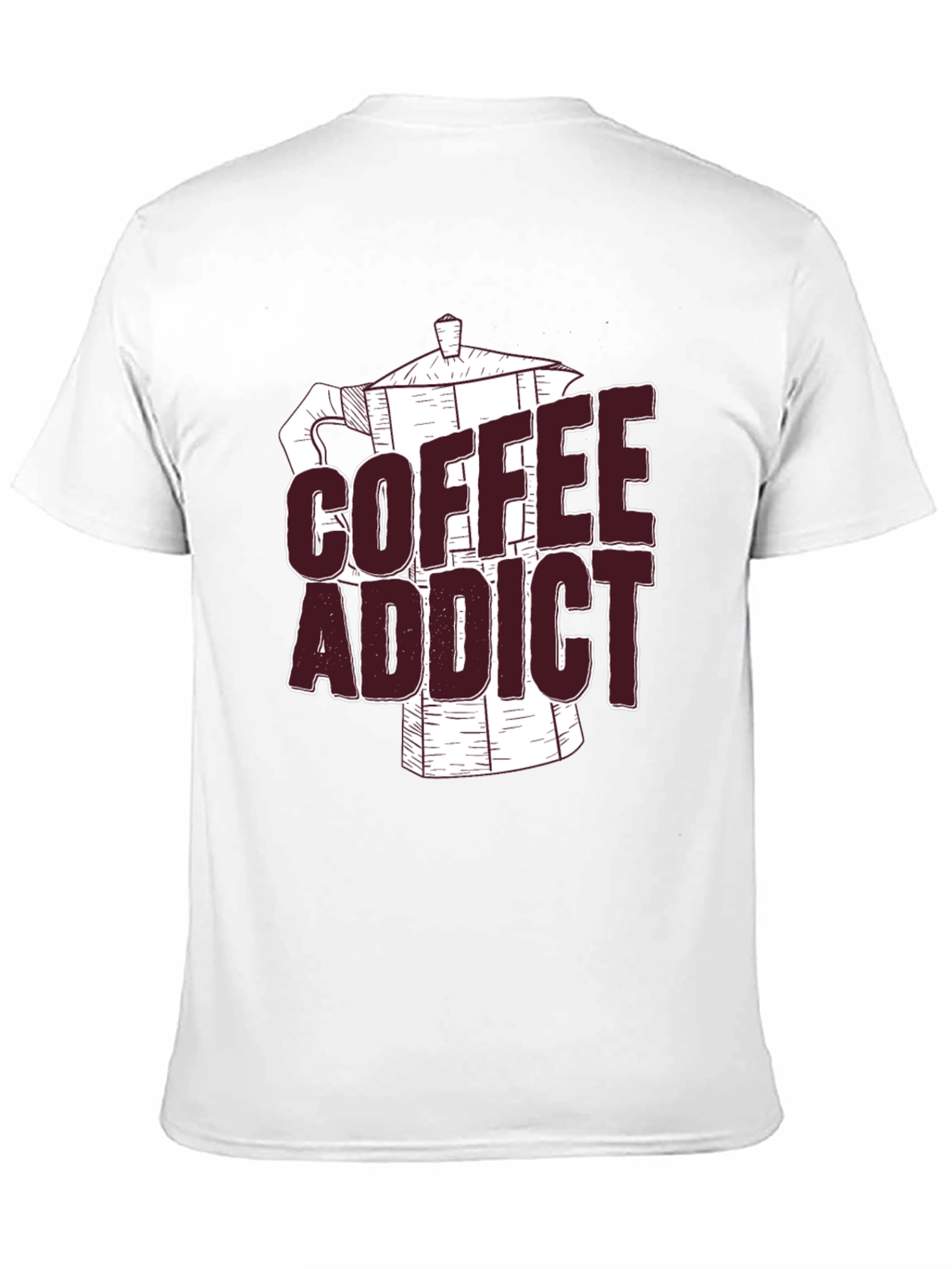Coffee Addict Black Graphic Tee