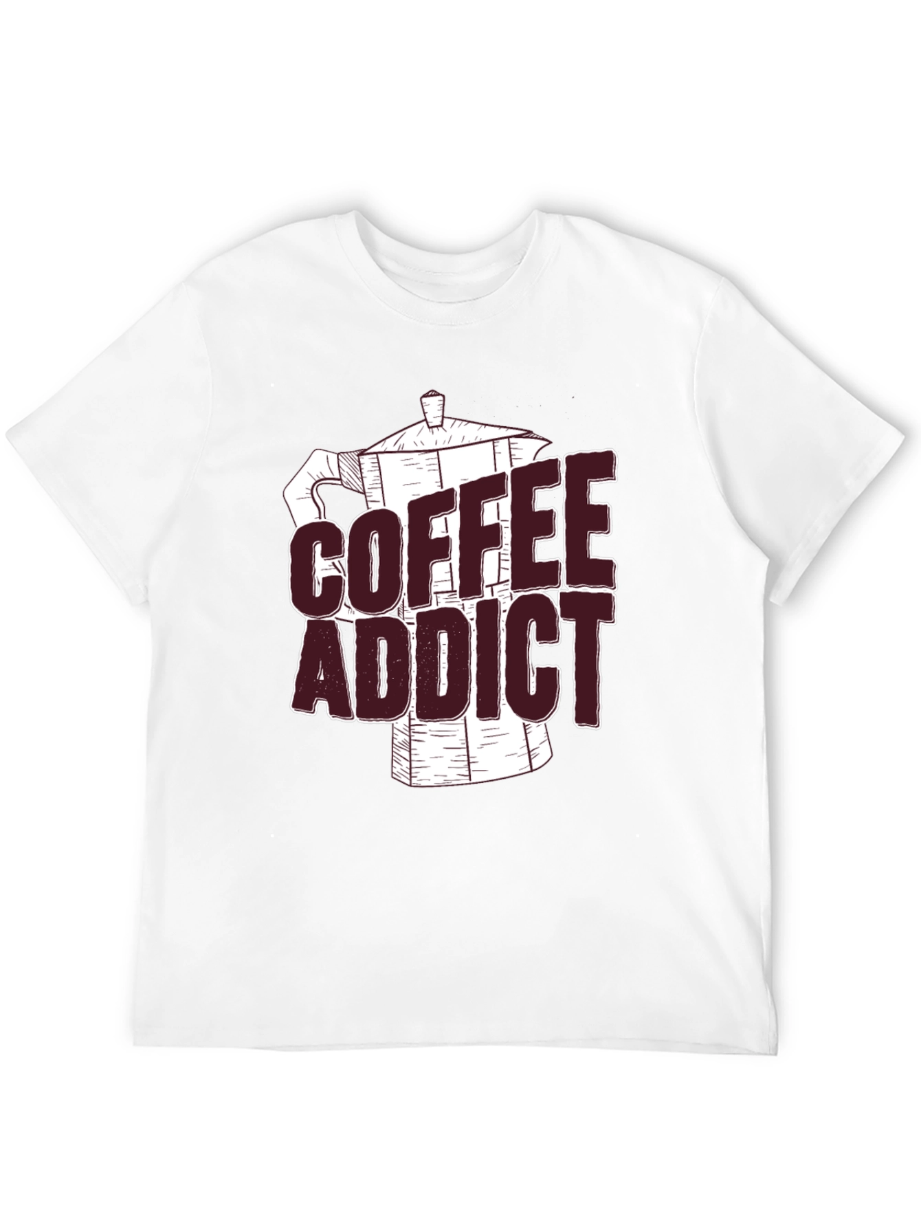 Coffee Addict Black Graphic Tee