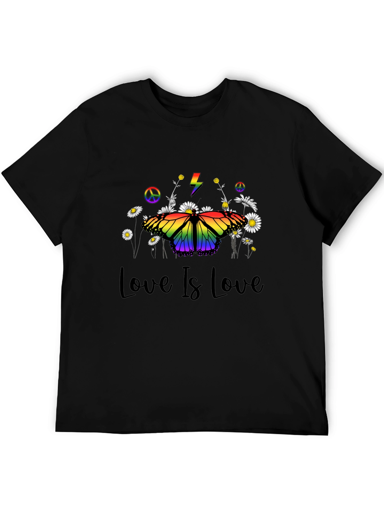 Love Is Love Pride Butterfly T-Shirt