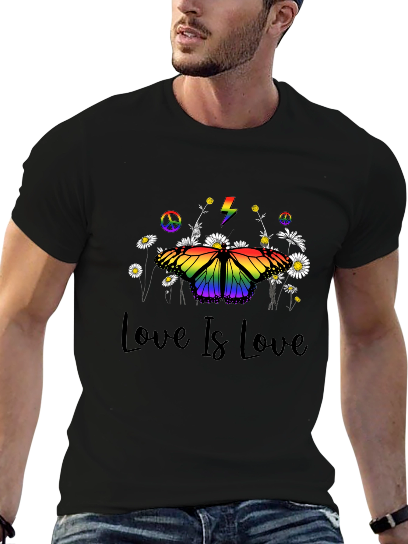Love Is Love Pride Butterfly T-Shirt