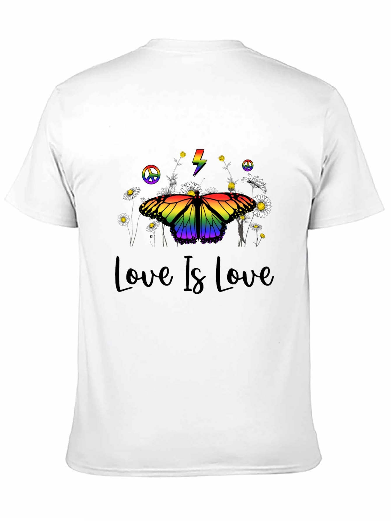 Love Is Love Pride Butterfly T-Shirt