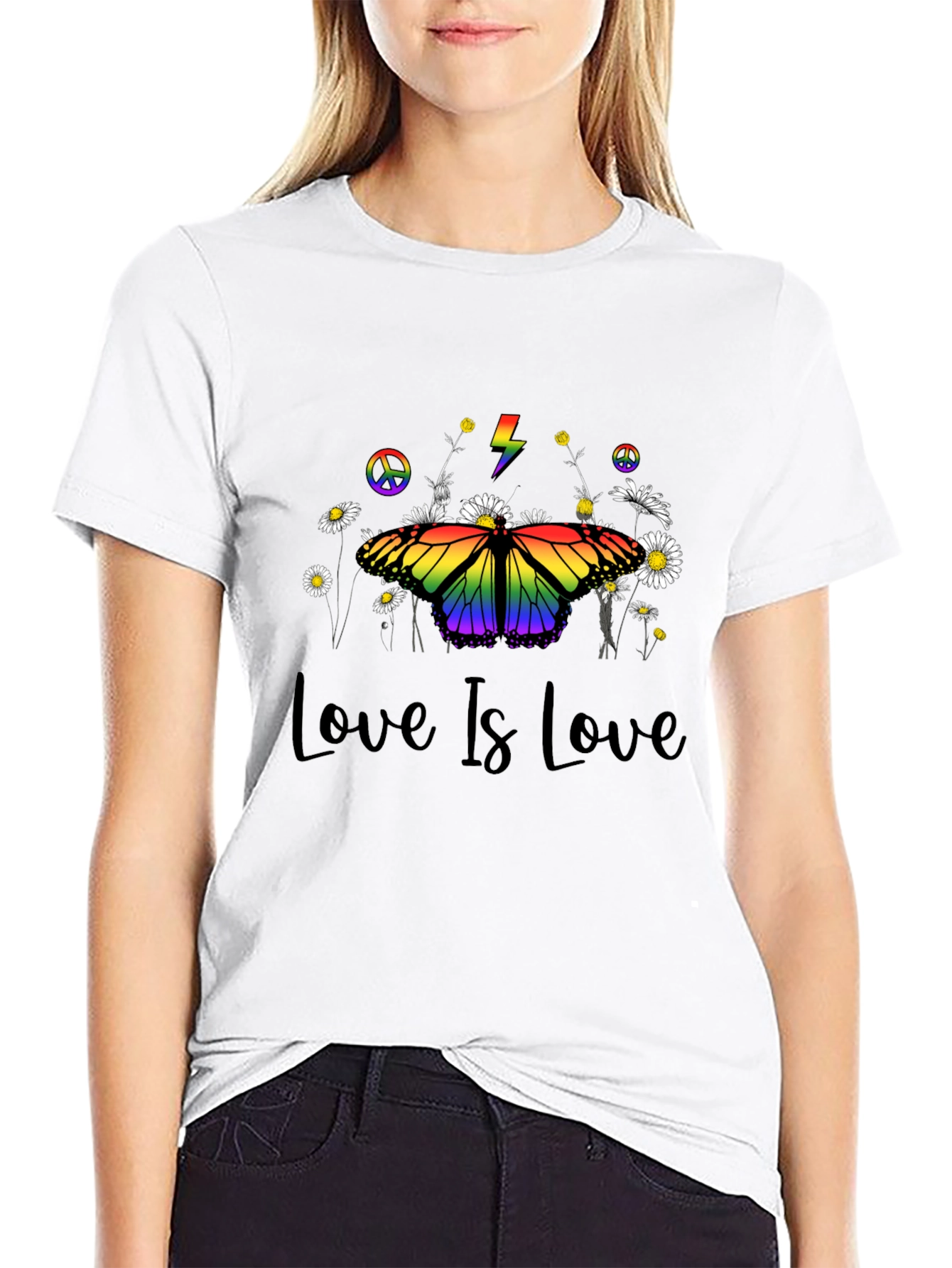 Love Is Love Pride Butterfly T-Shirt