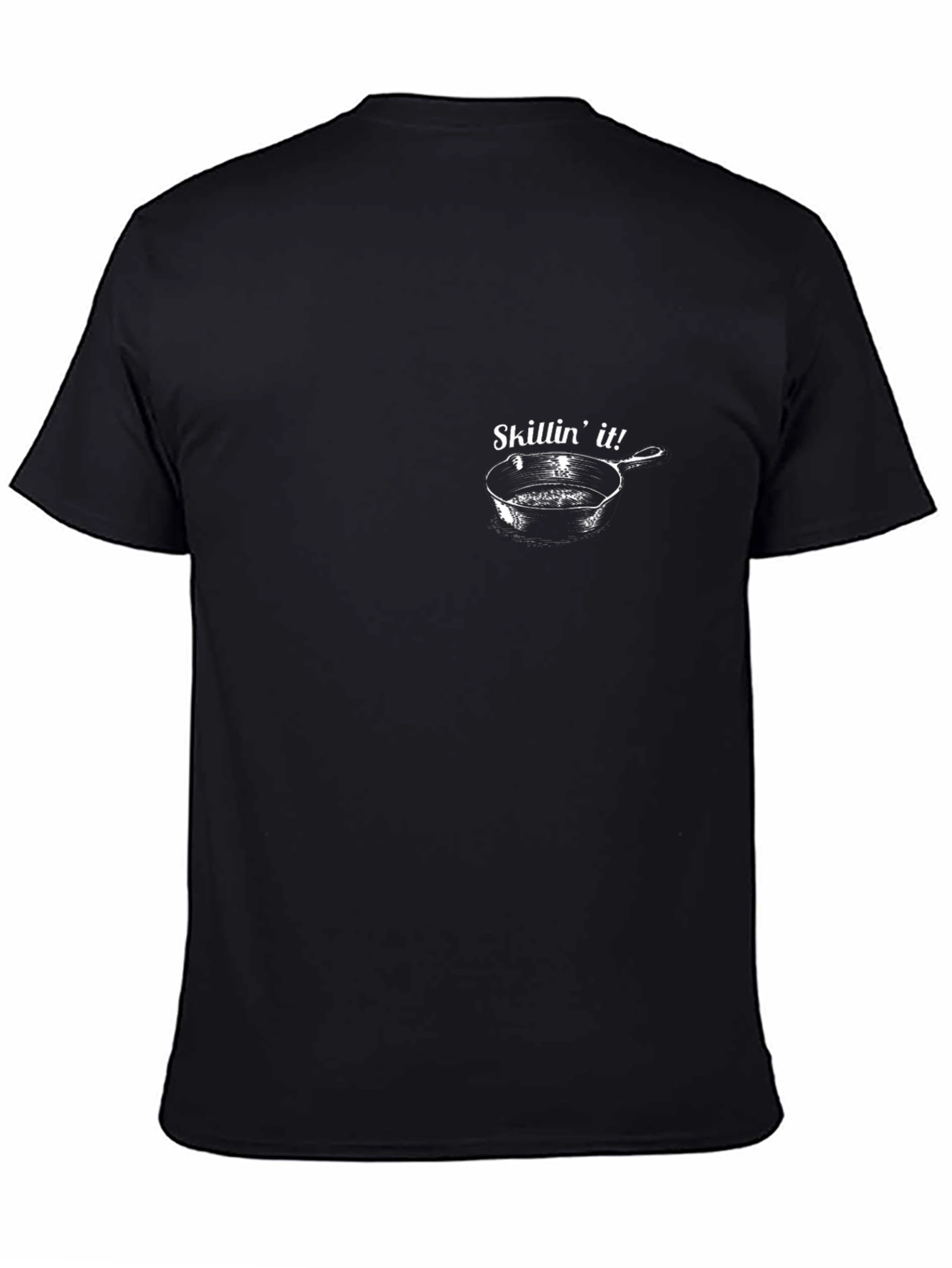 Skillin It Cast Iron Pan Graphic T-Shirt