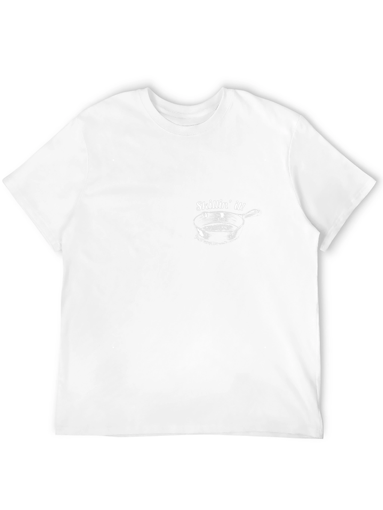 Skillin It Cast Iron Pan Graphic T-Shirt