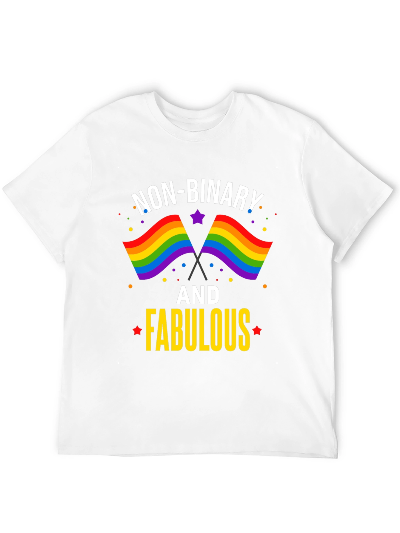 Non-Binary and Fabulous Pride T-Shirt