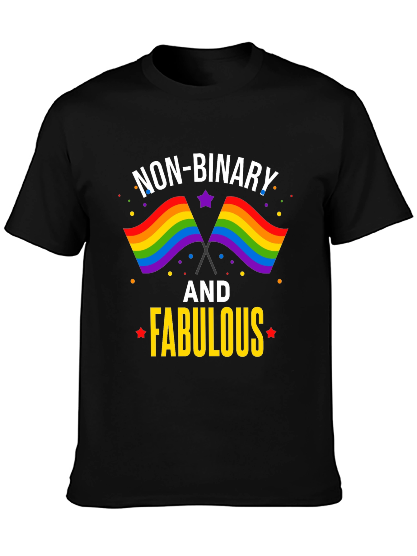 Non-Binary and Fabulous Pride T-Shirt