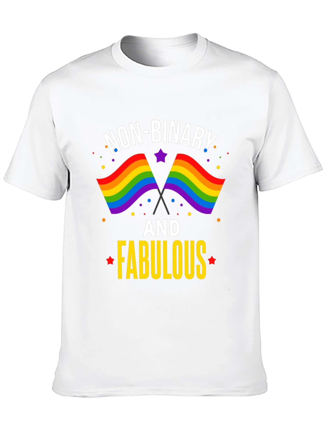Non-Binary and Fabulous Pride T-Shirt
