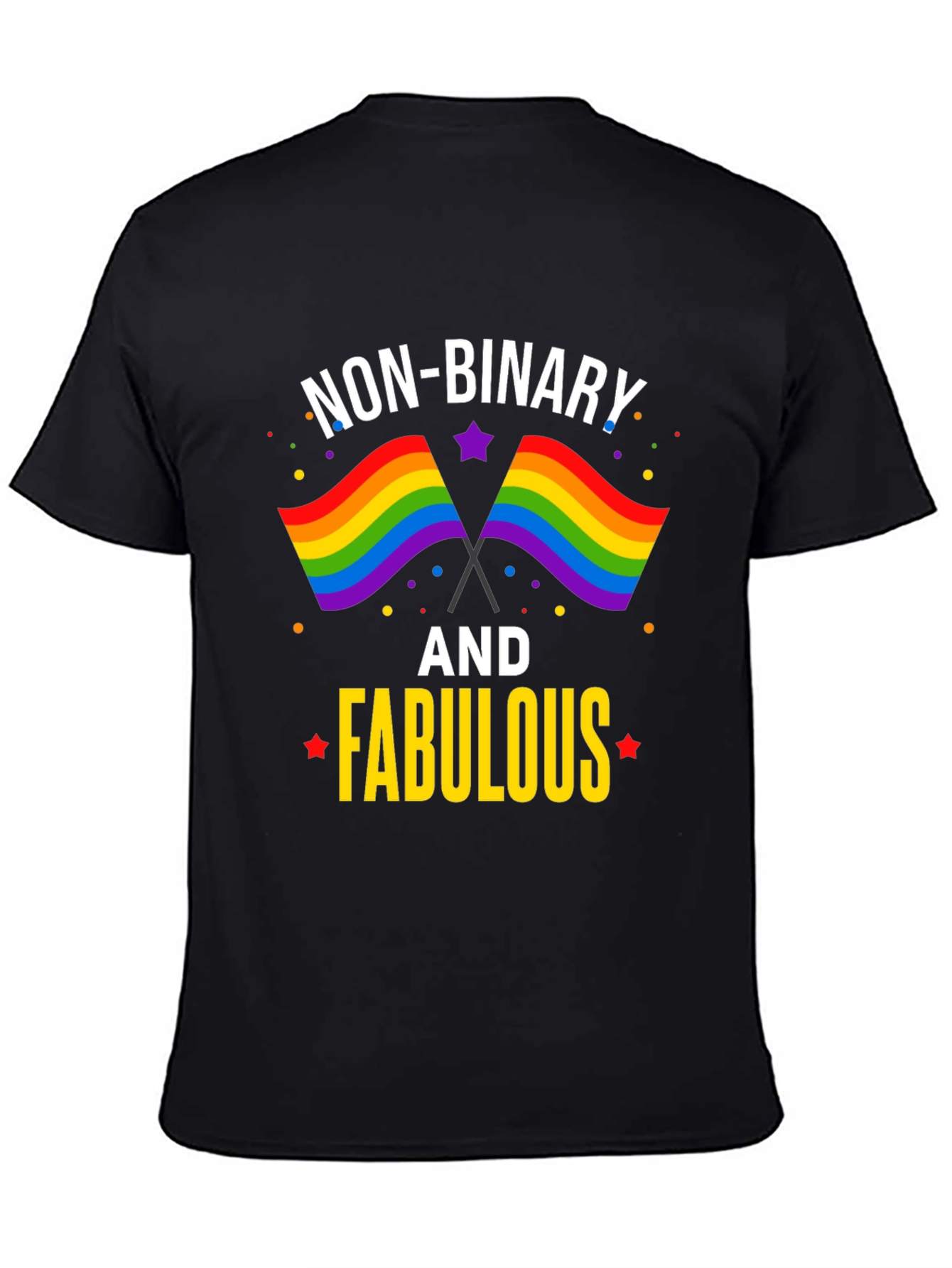 Non-Binary and Fabulous Pride T-Shirt