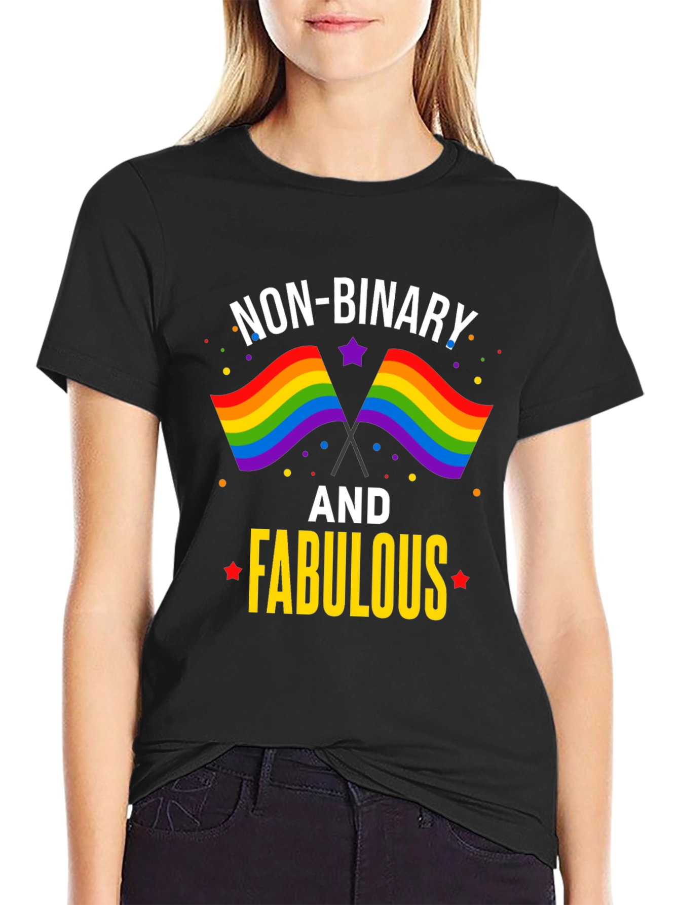 Non-Binary and Fabulous Pride T-Shirt