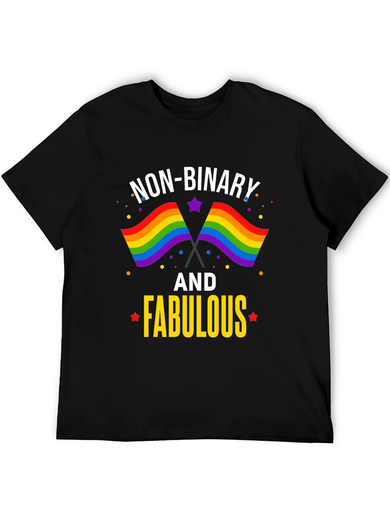 Non-Binary and Fabulous Pride T-Shirt