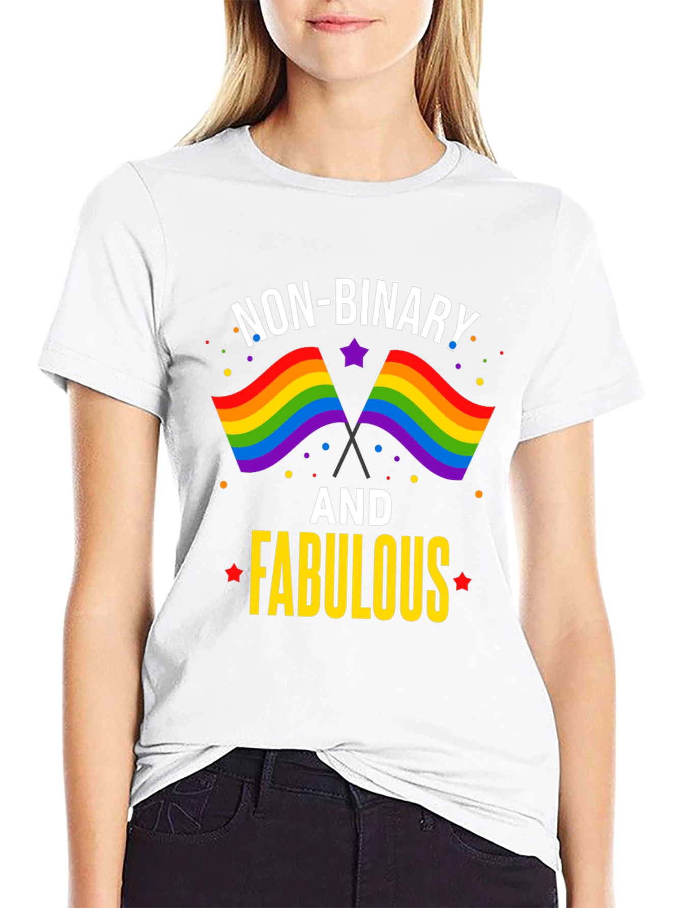 Non-Binary and Fabulous Pride T-Shirt