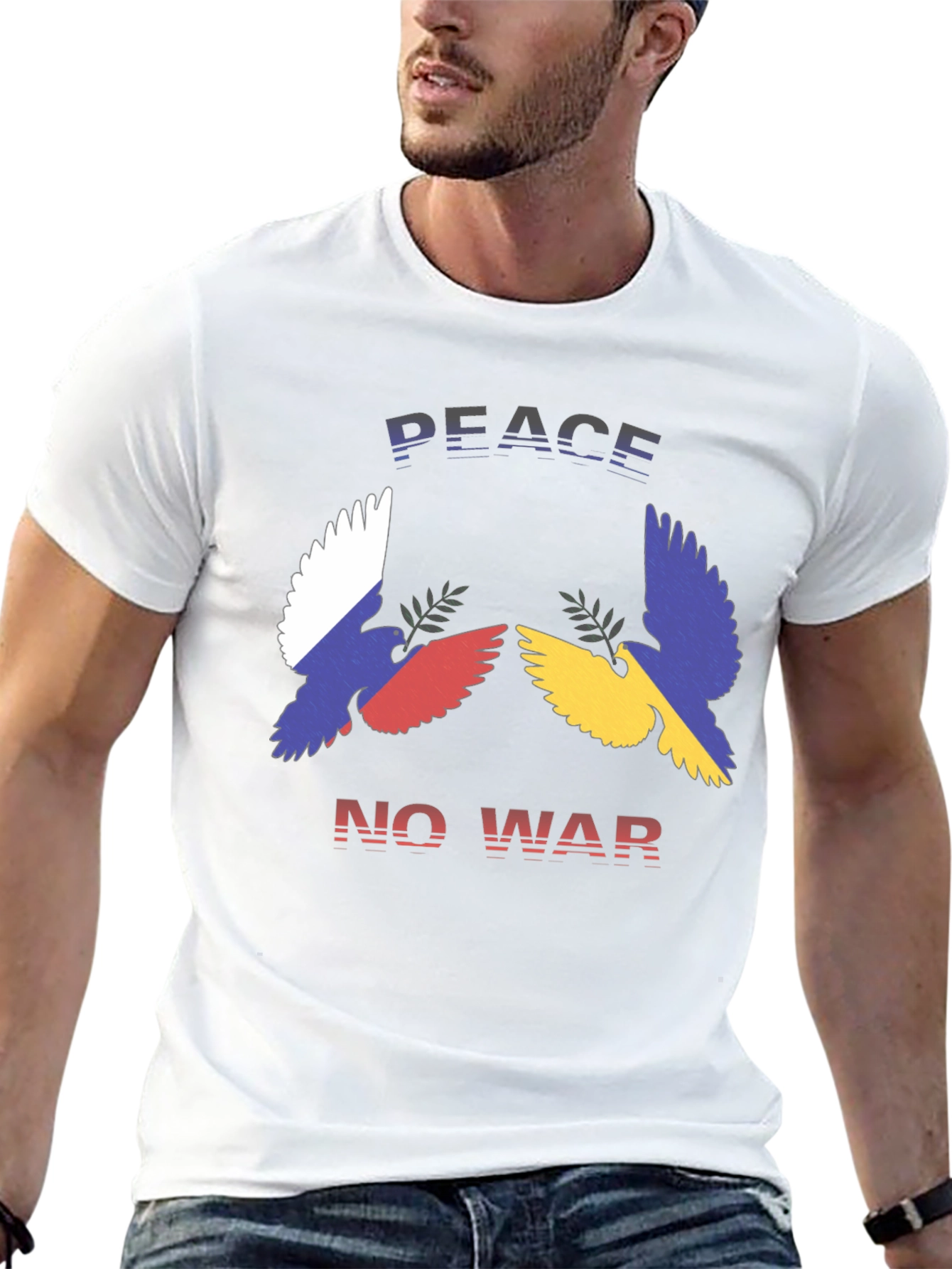Peace No War Graphic T-Shirt