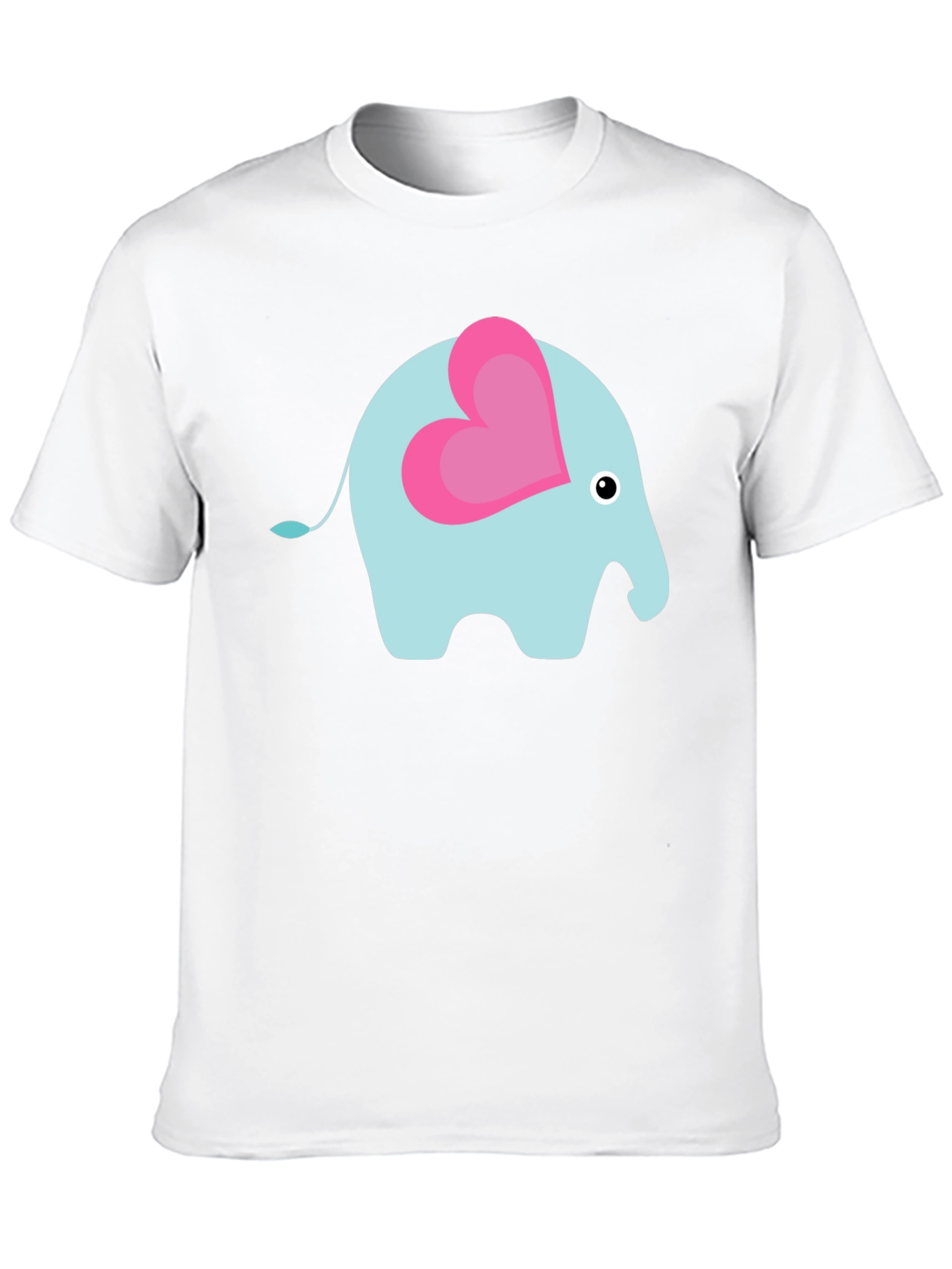 Elephant Heart Tee - Cute Graphic T-Shirt