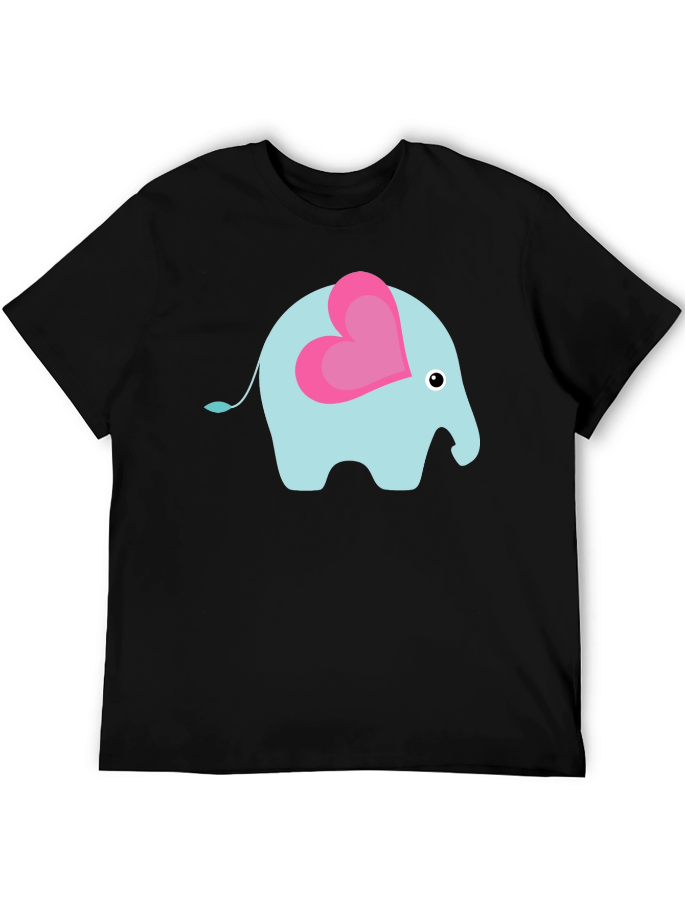 Elephant Heart Tee - Cute Graphic T-Shirt