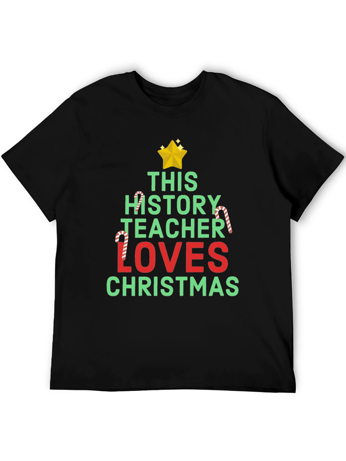 History Teacher Christmas T-Shirt