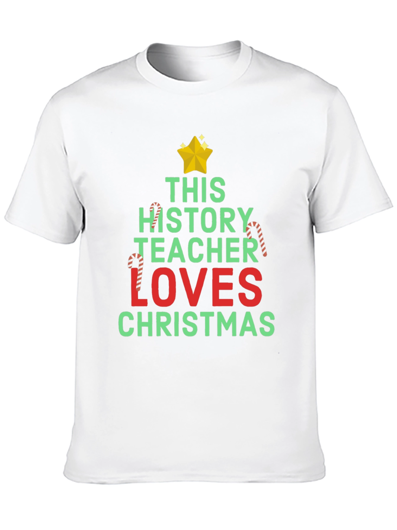 History Teacher Christmas T-Shirt