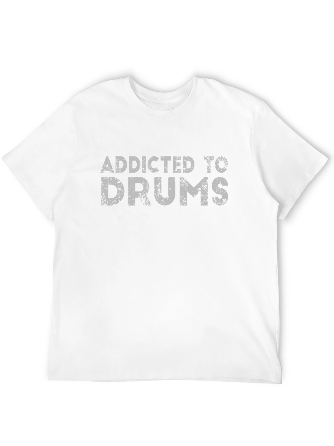 Addicted to Drums Black T-Shirt
