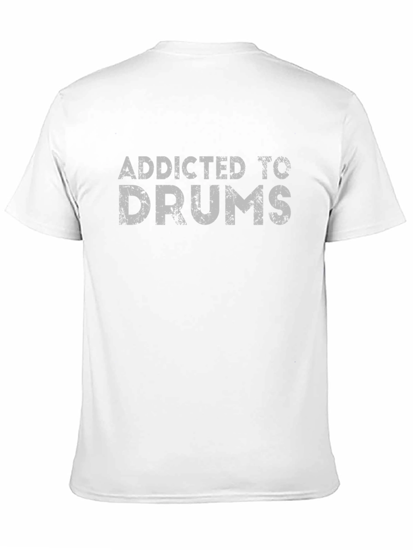 Addicted to Drums Black T-Shirt