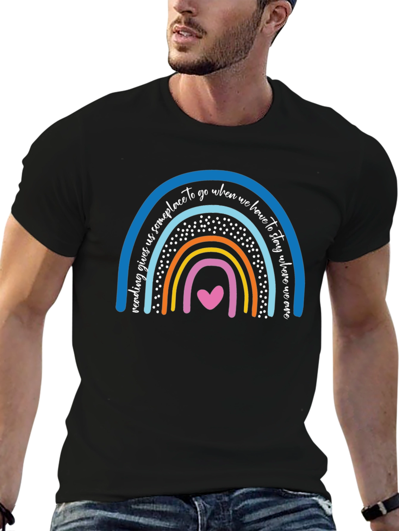 Reading Rainbow Graphic Tee