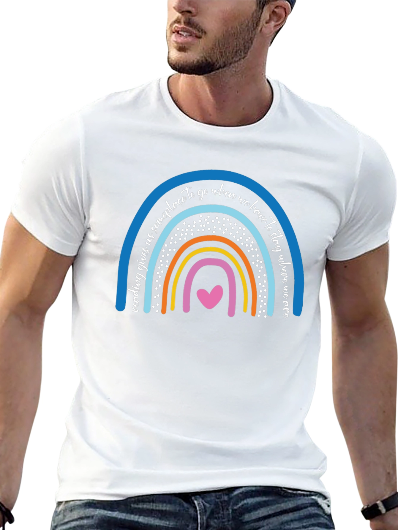 Reading Rainbow Graphic Tee