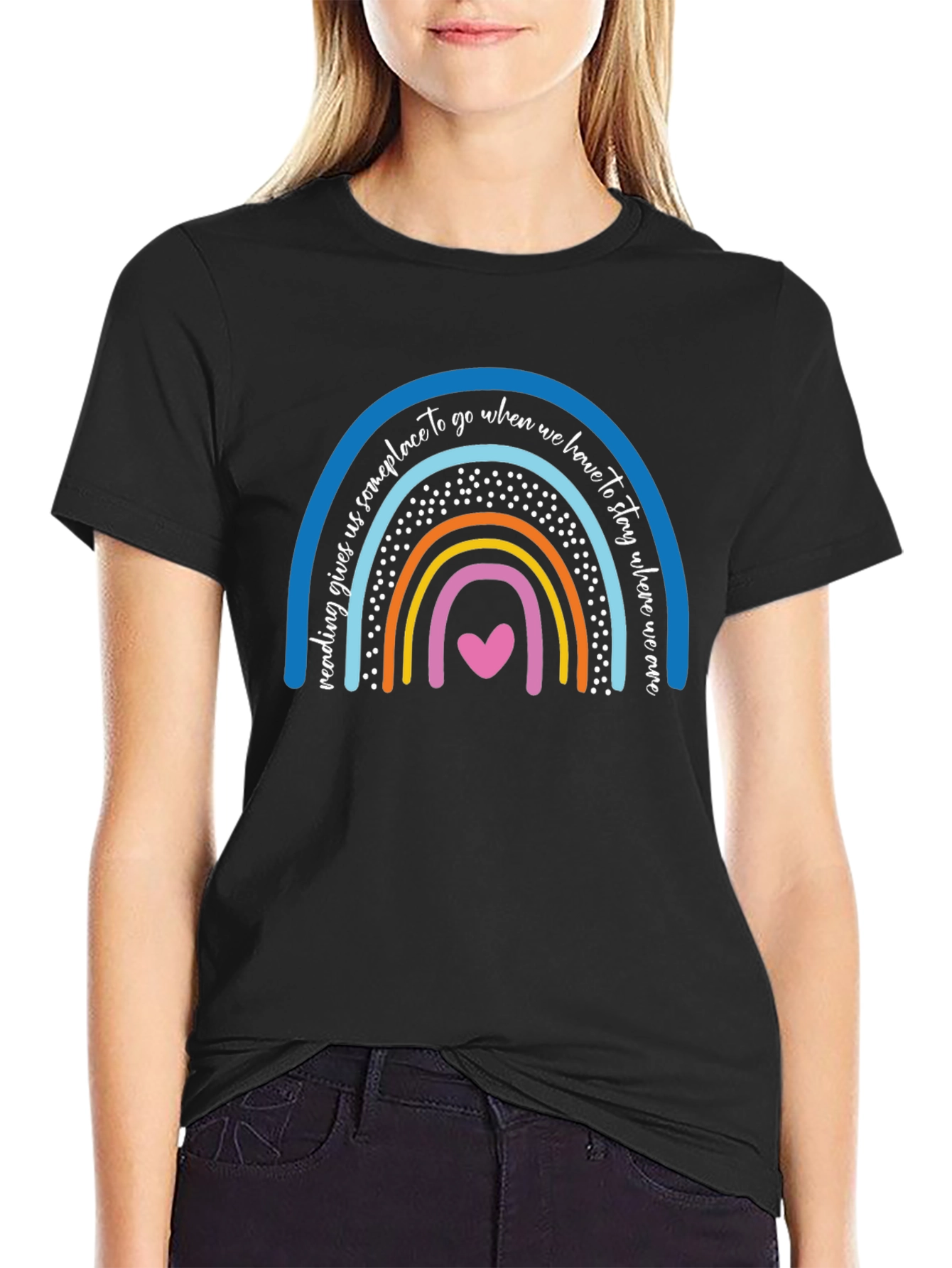 Reading Rainbow Graphic Tee