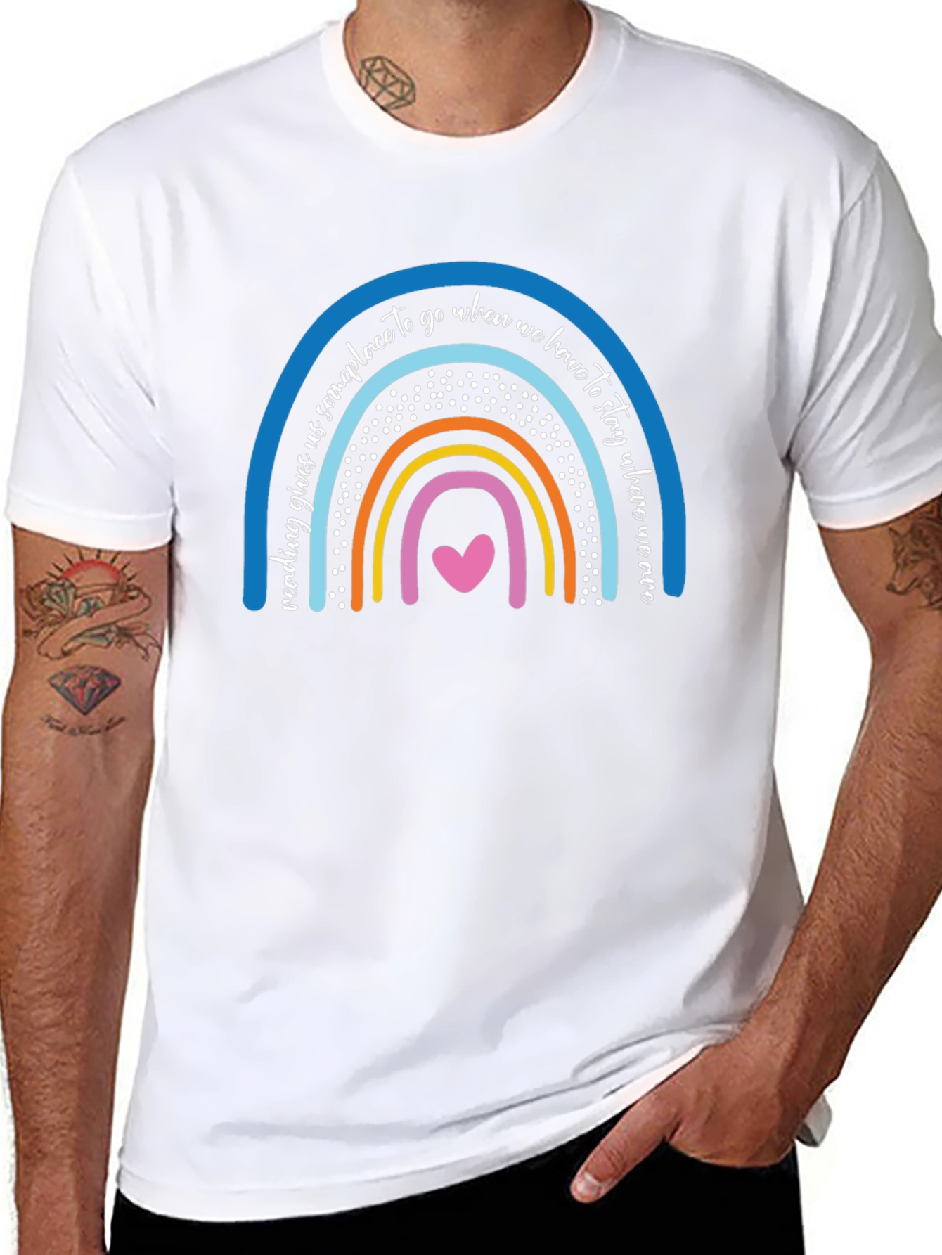 Reading Rainbow Graphic Tee