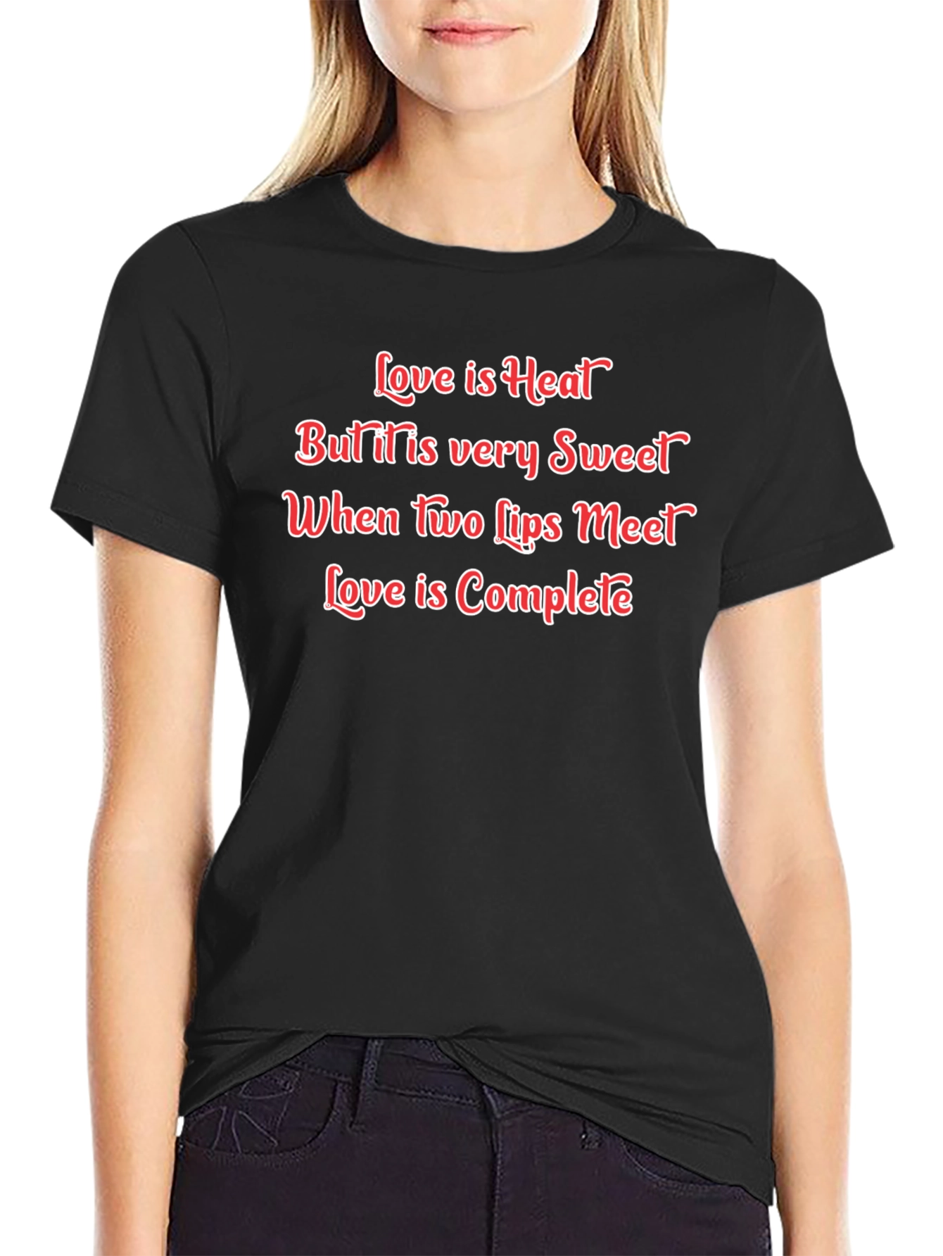 Romantic Love is Heat Graphic T-Shirt