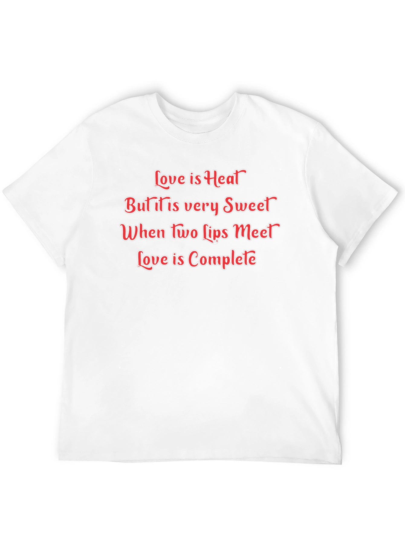 Romantic Love is Heat Graphic T-Shirt