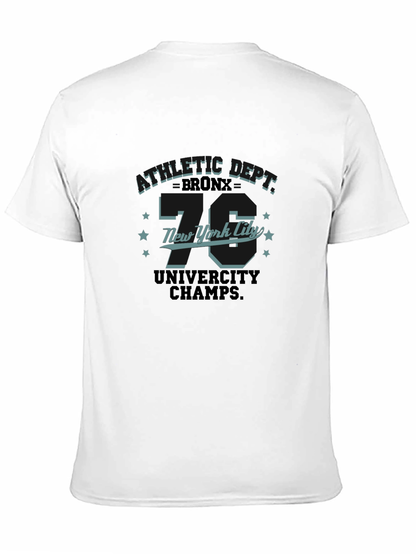 Athletic Dept. Graphic Print Black T-Shirt
