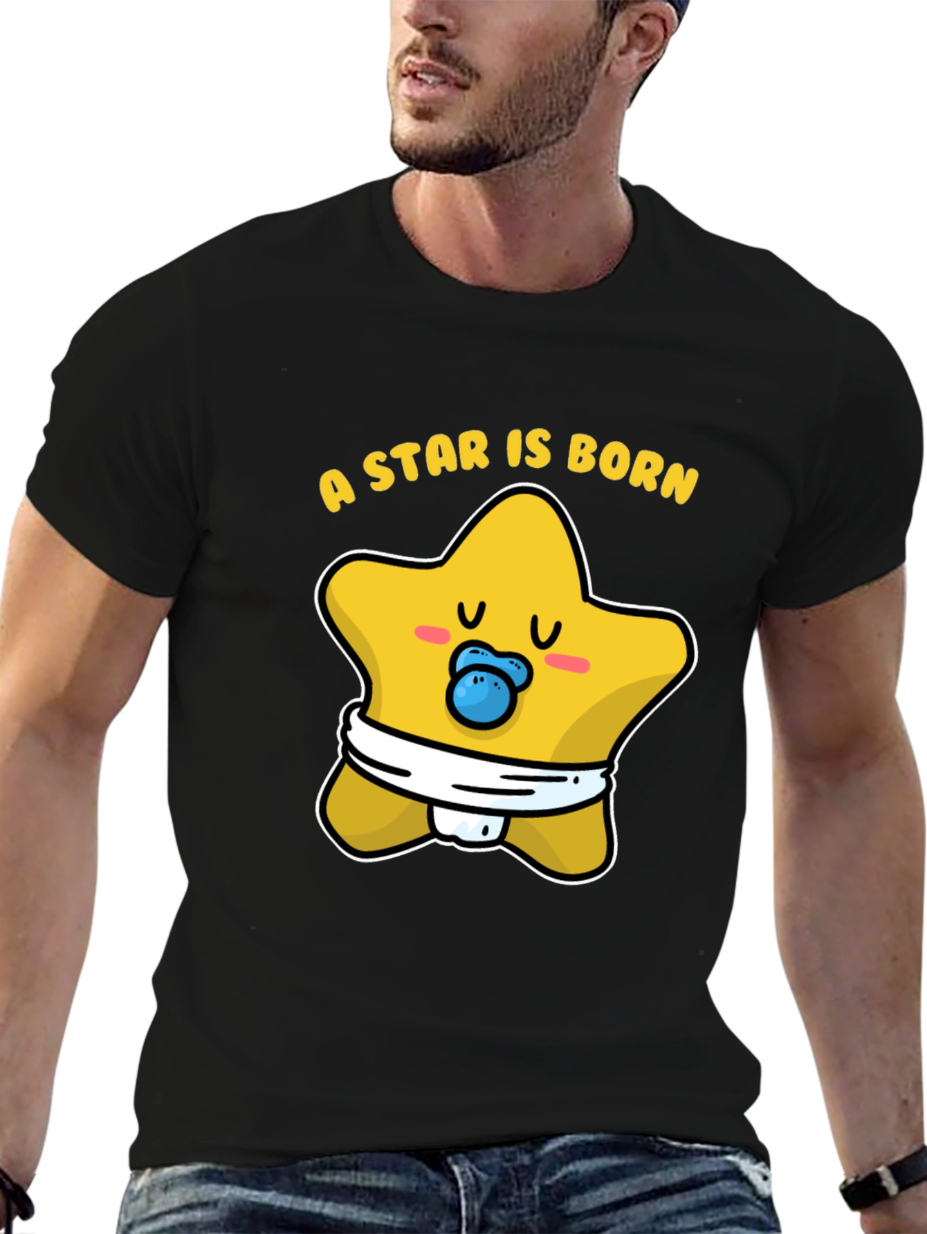 A Star Is Born Cute Baby Graphic T-Shirt