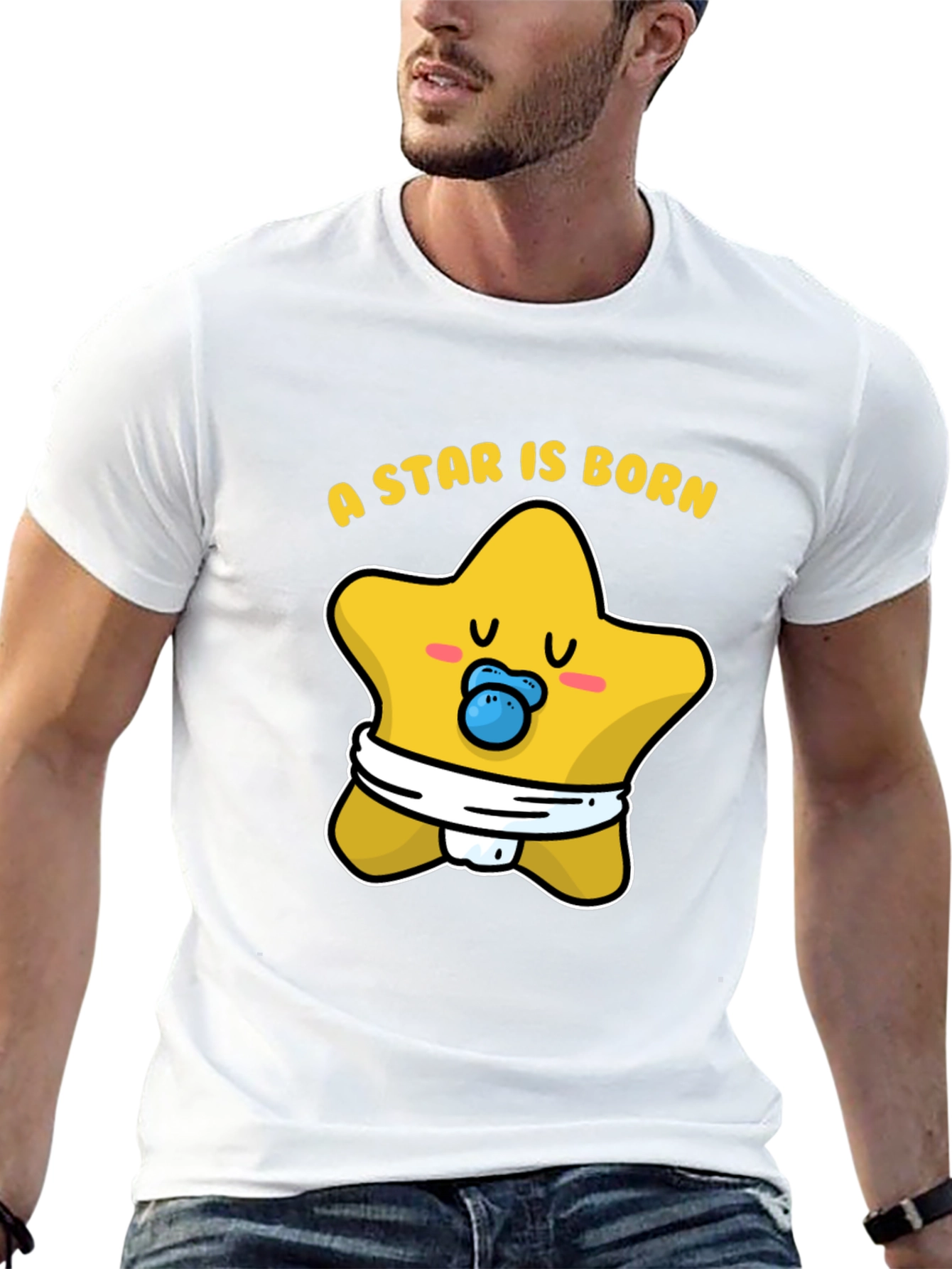 A Star Is Born Cute Baby Graphic T-Shirt