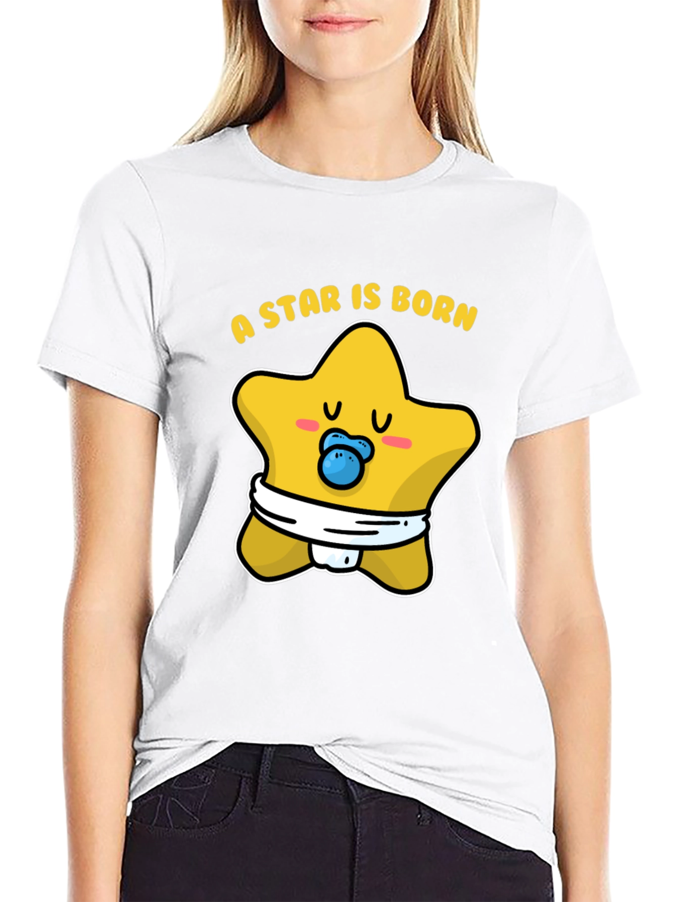 A Star Is Born Cute Baby Graphic T-Shirt