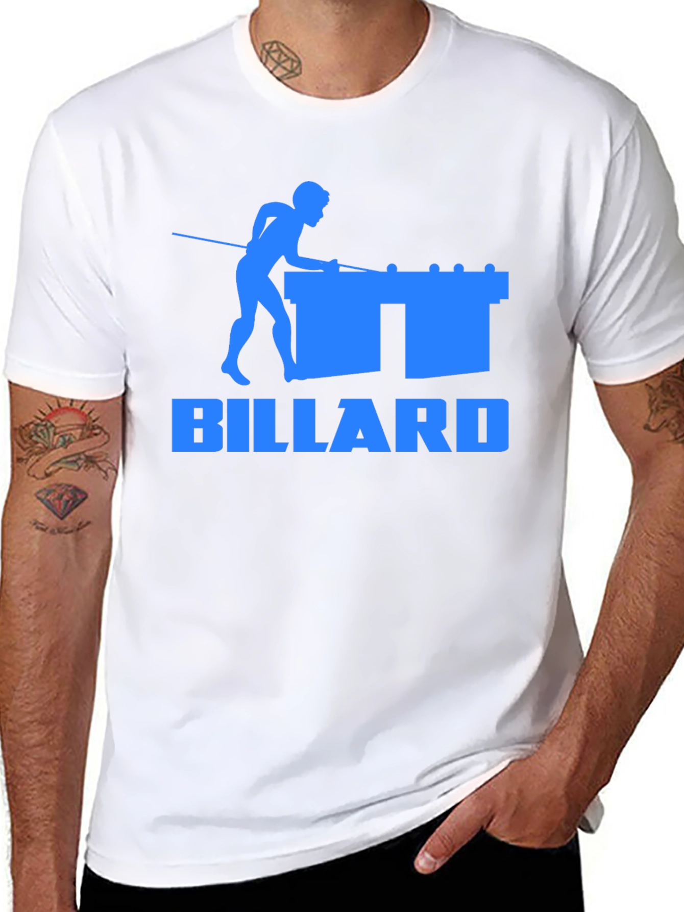 Billiard T-Shirt Pool Player Design