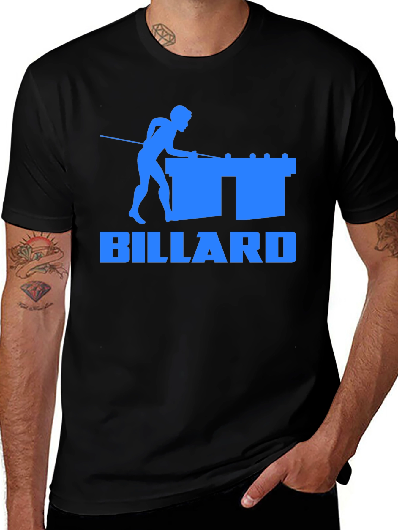 Billiard T-Shirt Pool Player Design