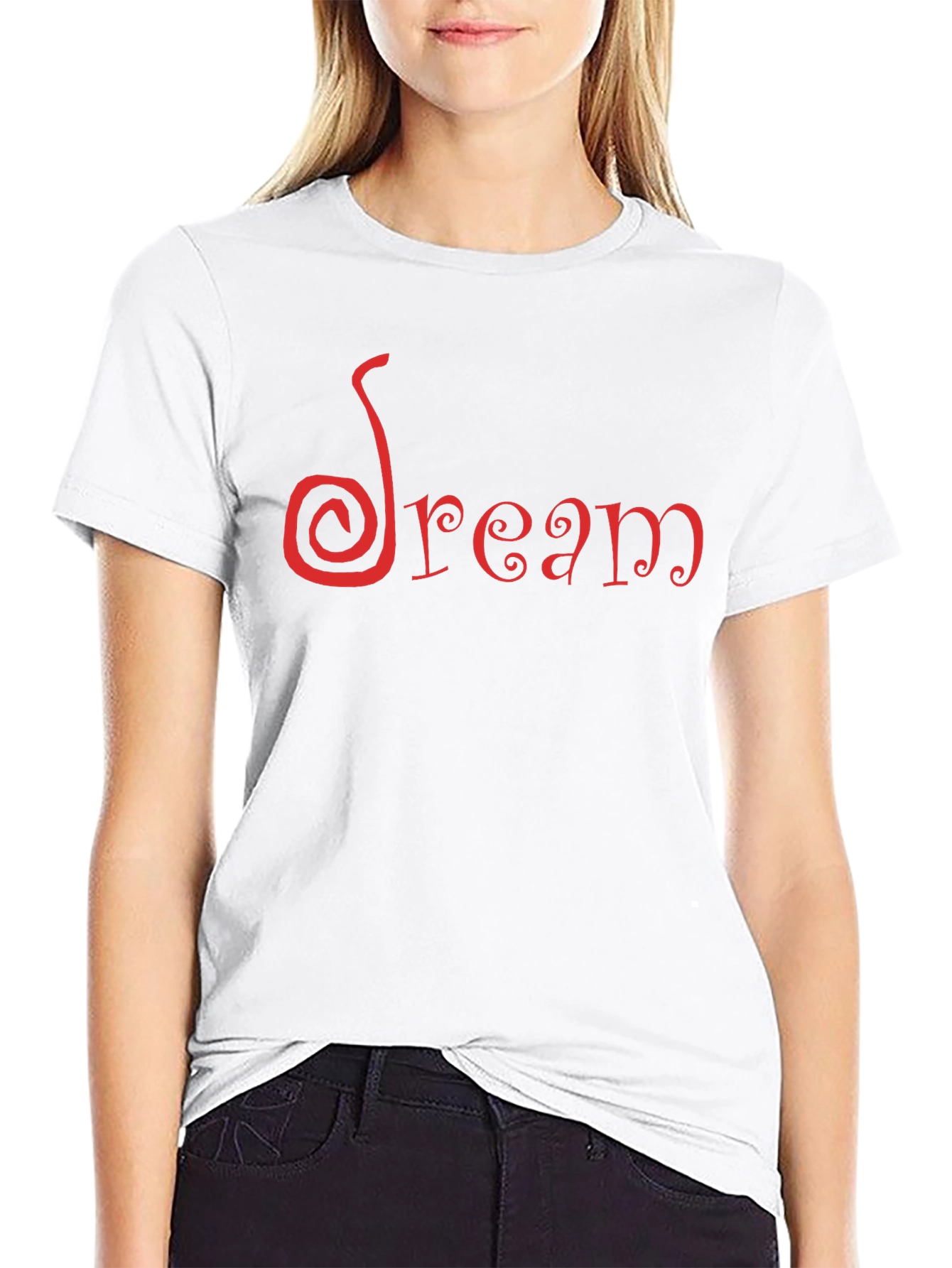 Dream Graphic Tee - Soft Cotton Black T-Shirt